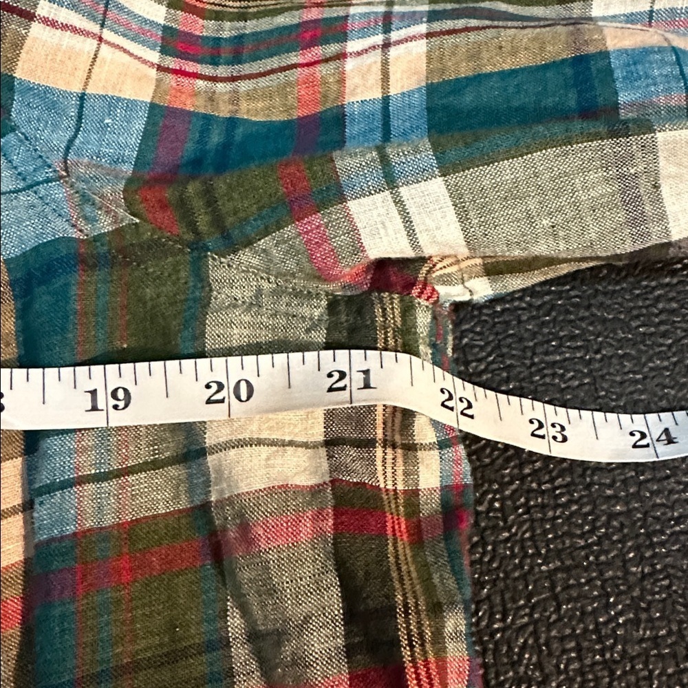 Eddie Bauer Multicolor Plaid Shirt - Picture 4 of 7